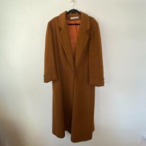 Donnybrook - Worumbo Fabric by Forstmann - Vintage Pure Wool Men's Trench Coat M